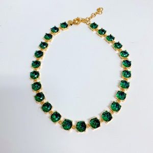 Talbots Faux Emeralds Juniper Ivy Necklace